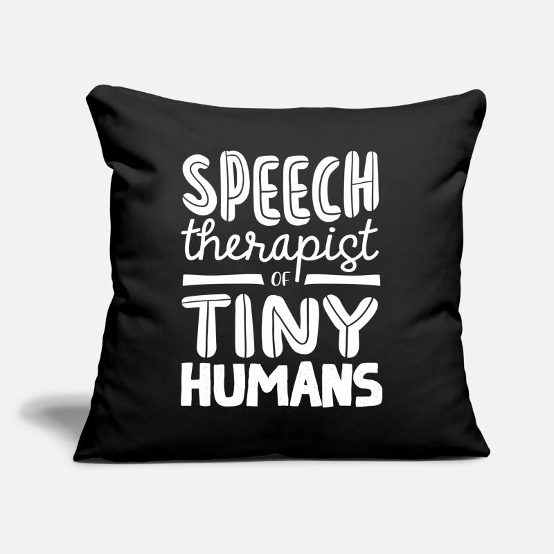 Speech-language pathology, speech-language pathologist Sofa pillow with filling 45cm x 45cm