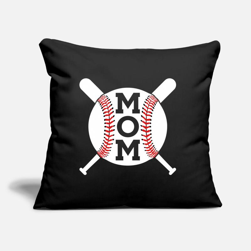 MAMA BASEBALL MOM MUTTERTAG Sofakissen mit Füllung 45 x 45 cm