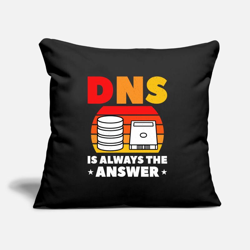 Network Administrator System Administrator Network Sofa pillow with filling 45cm x 45cm