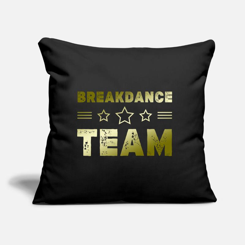 Équipe de breakdance Coussin et housse de 45 x 45 cm