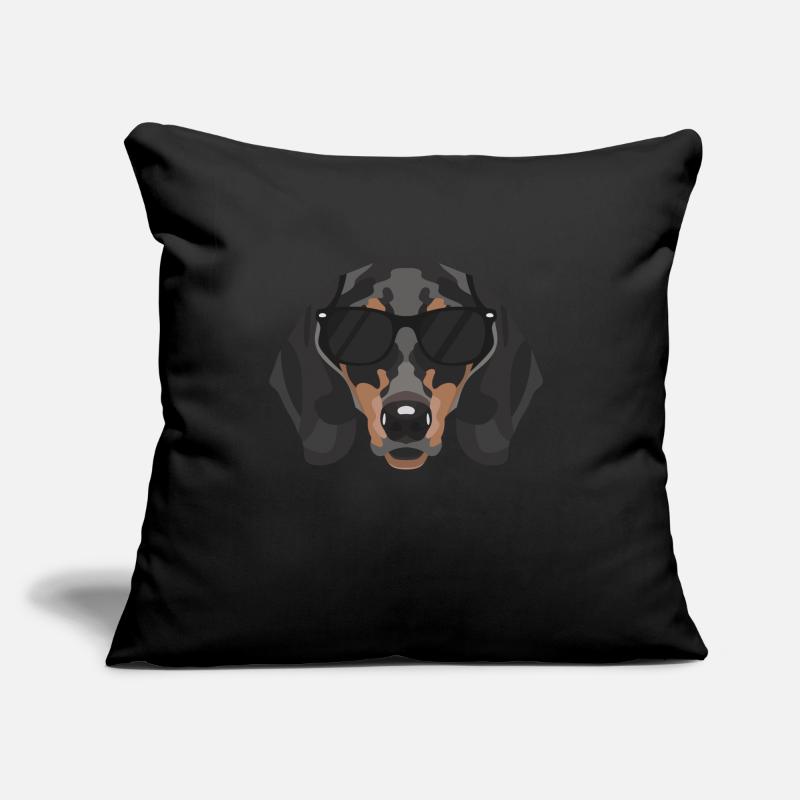 Mon teckel est le plus cool Coussin et housse de 45 x 45 cm