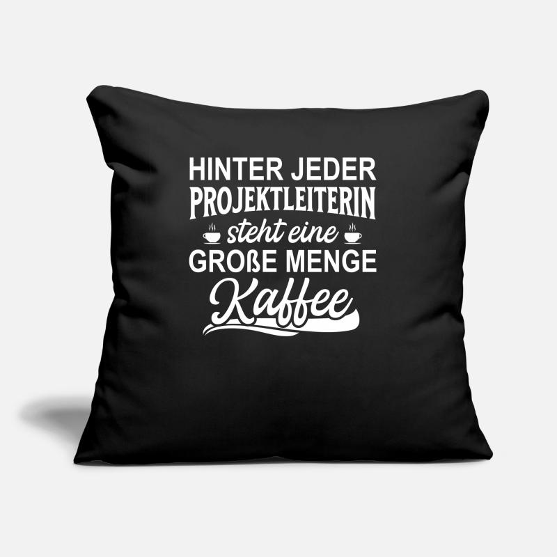 Hinter Jeder Projektleiter Steht Große Sofakissen mit Füllung 45 x 45 cm