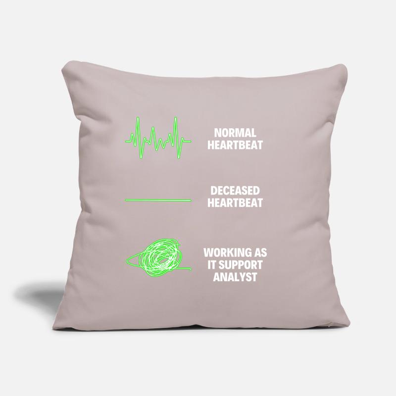 IT Support Analyst Worker IT Computer Sofa pillow with filling 45cm x 45cm