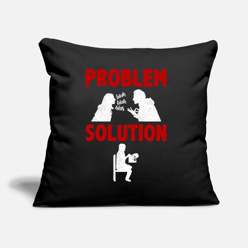Lace Making Lace Maker Problem Solution Hobby Sofakissen mit Füllung 45 x 45 cm
