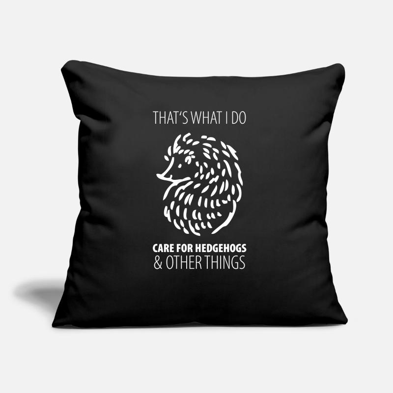 Hérisson Coussin et housse de 45 x 45 cm