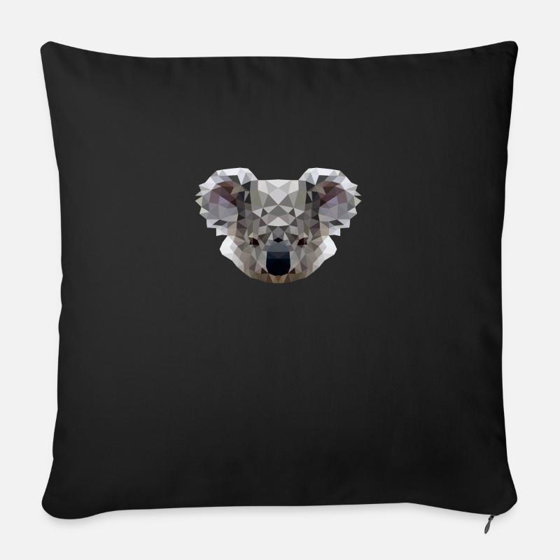 Polygon Koala - Sofakissen mit Füllung 45 x 45 cm - Schwarz