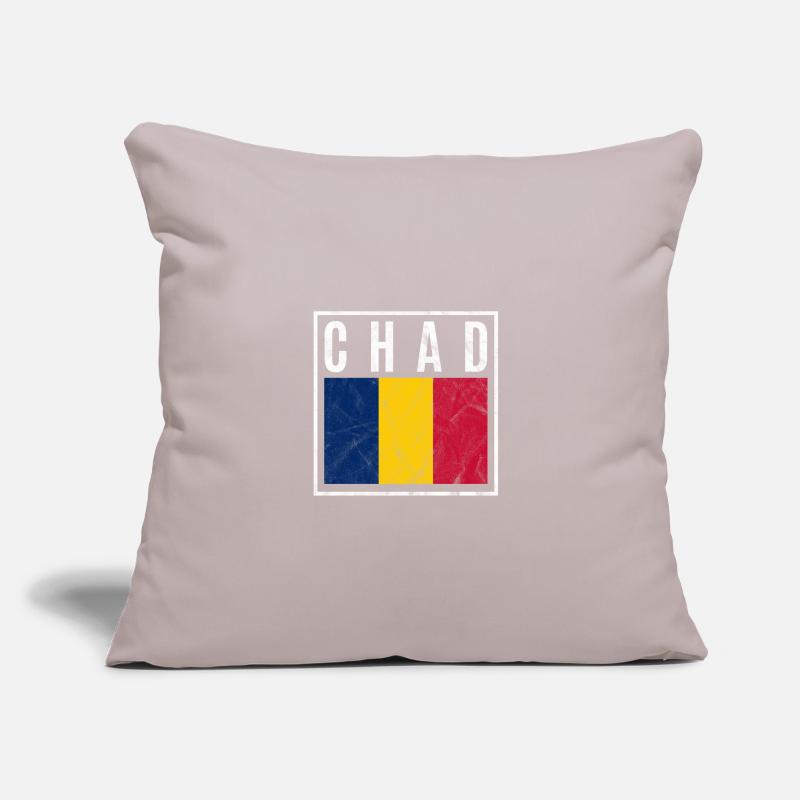 Tchad Coussin et housse de 45 x 45 cm