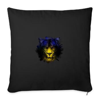 Guadeloupe - Sofakissen mit Füllung 45 x 45 cm - Schwarz - Vorne