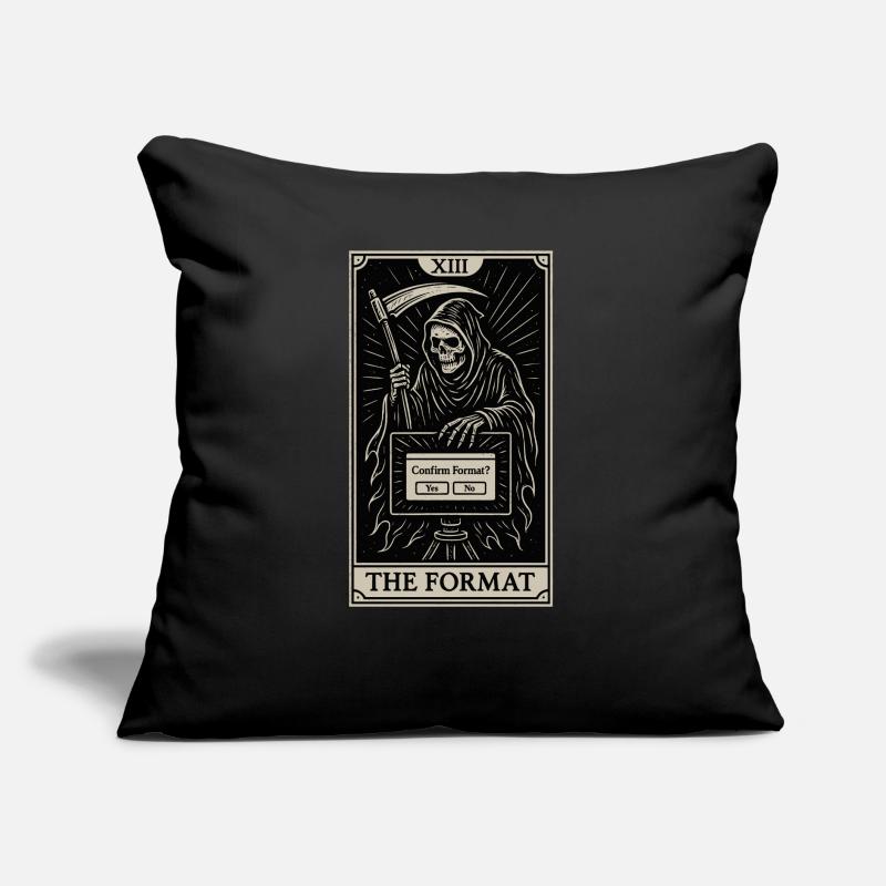 Datafararding Tarot : Mort du format Coussin et housse de 45 x 45 cm