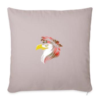 Basque Country - Sofa pillow with filling 45cm x 45cm - light taupe - Front