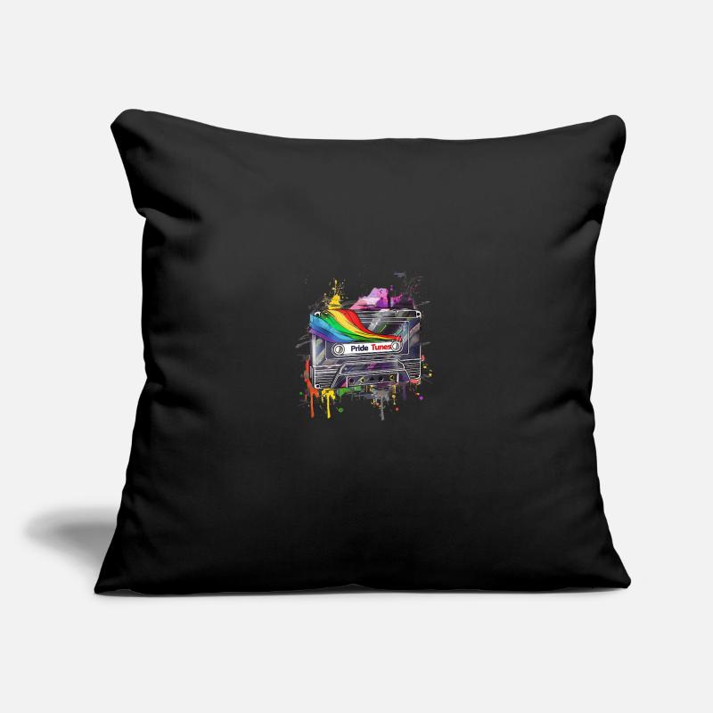 Conception de cassette rétro Pride Tunes Coussin et housse de 45 x 45 cm