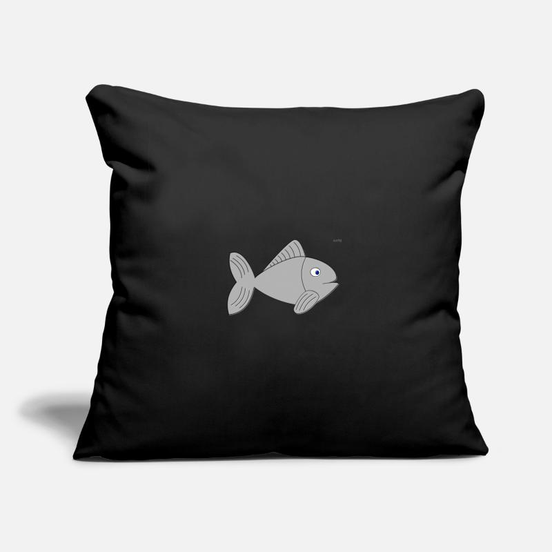Simple fish Sofa pillow with filling 45cm x 45cm