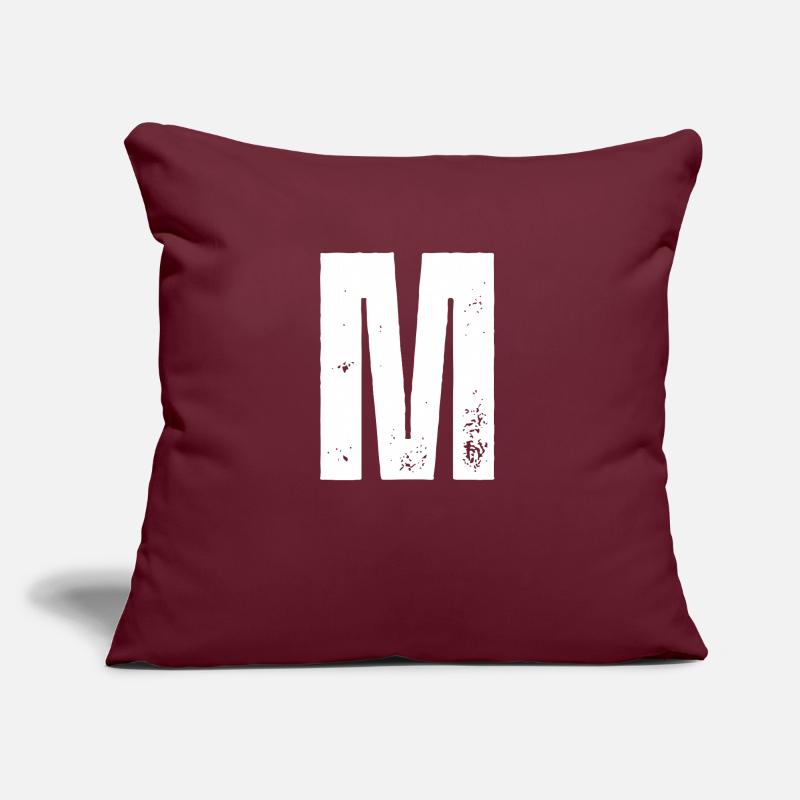 M Sofa pillow with filling 45cm x 45cm