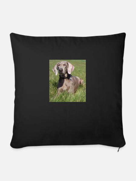 Delta - Sofakissen mit Füllung 45 x 45 cm - Schwarz