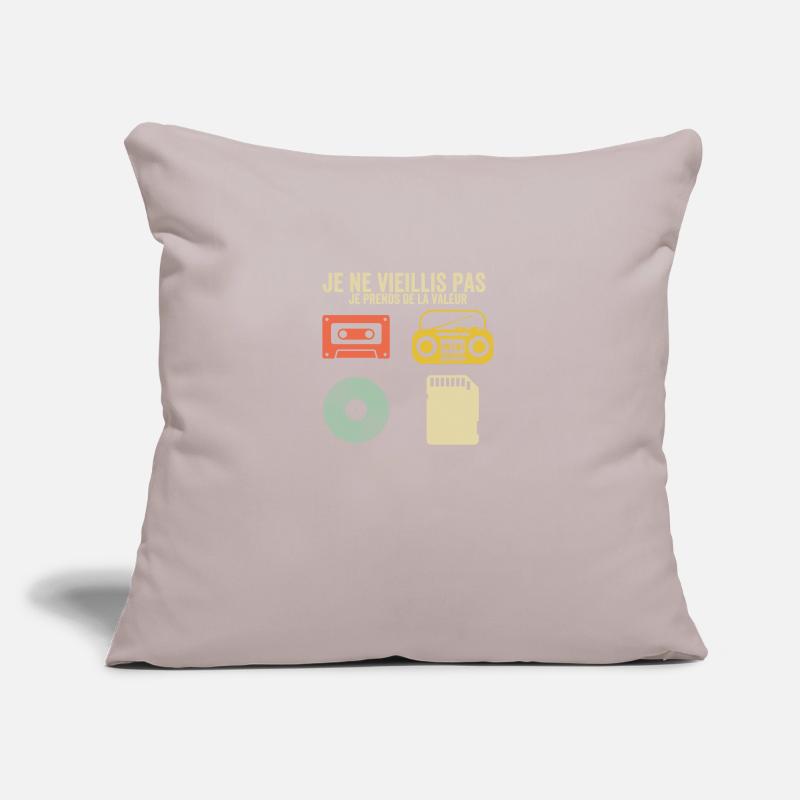 I'm not getting old, I'm increasing in value Sofa pillow with filling 45cm x 45cm