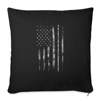 Ce n’est pas une arme à feu, c’est une arme à grande vitesse... - Coussin et housse de 45 x 45 cm - noir - Devant