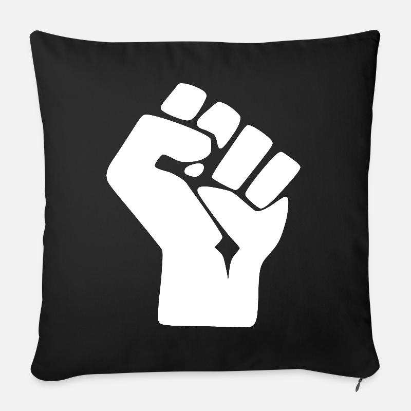 Faust - Sofakissen mit Füllung 45 x 45 cm - Schwarz