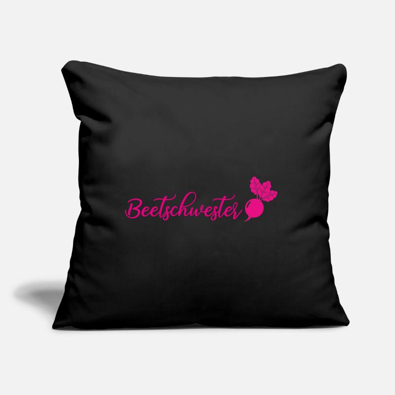 Beetschwester Sofakissen mit Füllung 45 x 45 cm