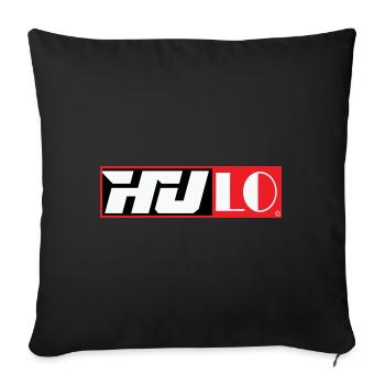 HULO DEFINITIVE BLACK - Coussin et housse de 45 x 45 cm - noir - Devant