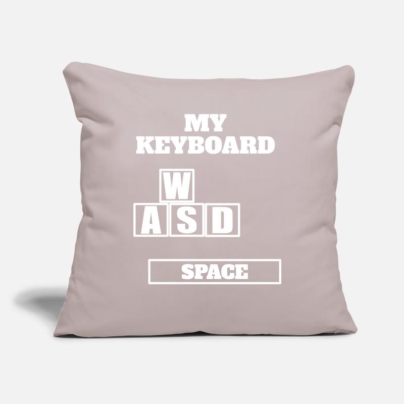 Game Player Console Controller Online Graphics lol Coussin et housse de 45 x 45 cm