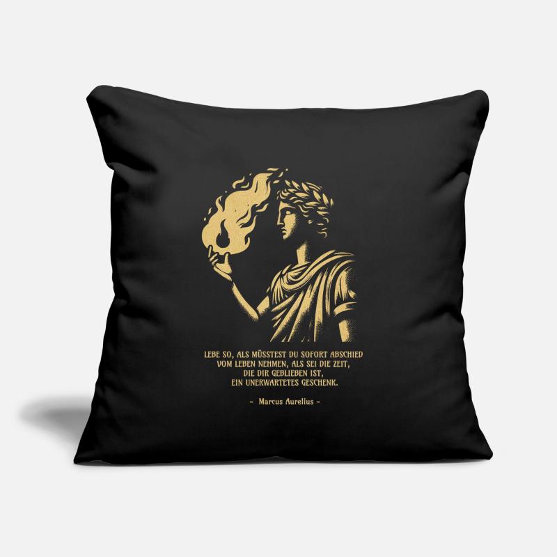 Marcus Aurelius - Quote Sofa pillow with filling 45cm x 45cm