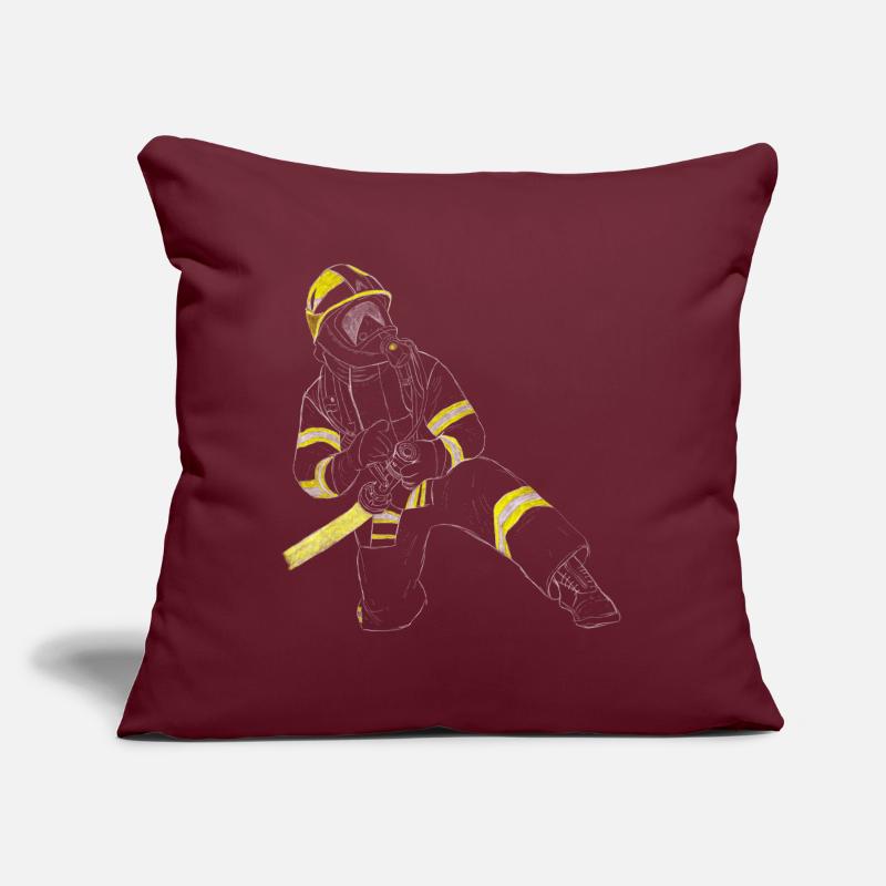 Pompier - Marche de l’eau! Coussin et housse de 45 x 45 cm