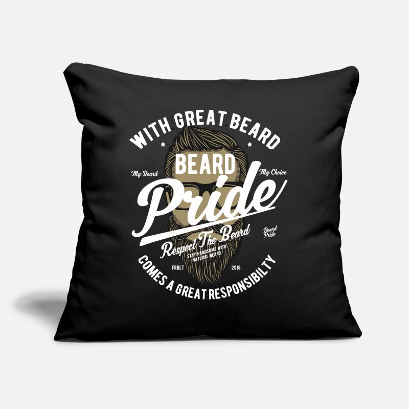 Beard Pride 2 Sofakissen mit Füllung 45 x 45 cm
