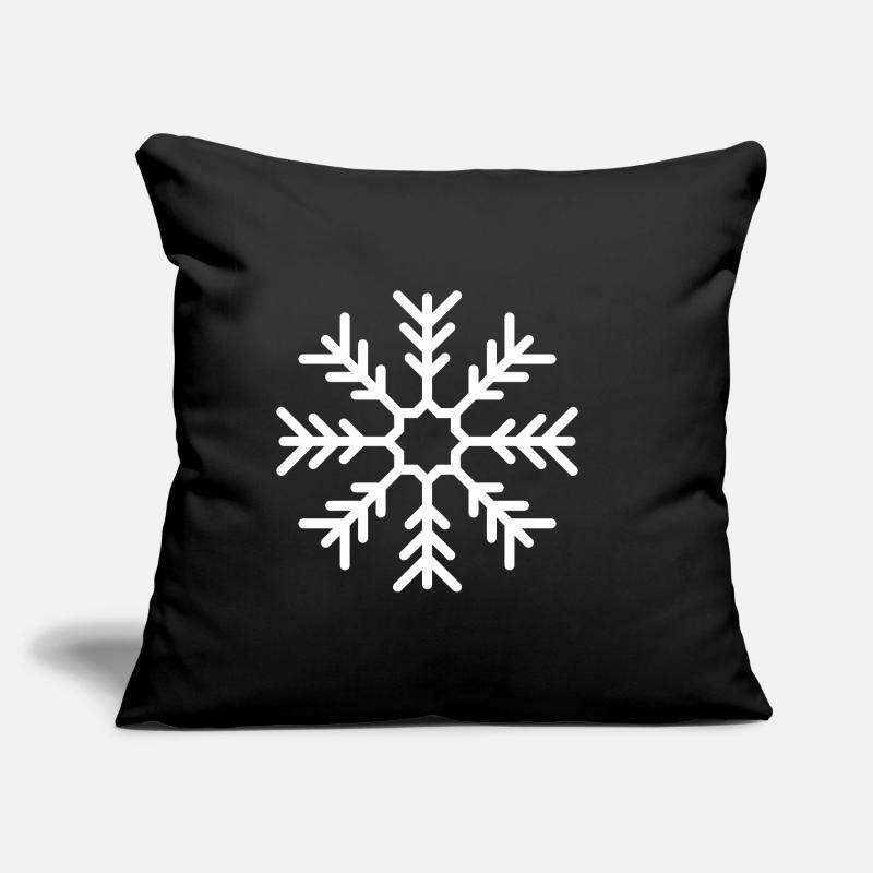 Flocon de neige Coussin et housse de 45 x 45 cm