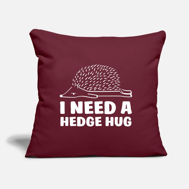 hedgehog Sofa pillow with filling 45cm x 45cm