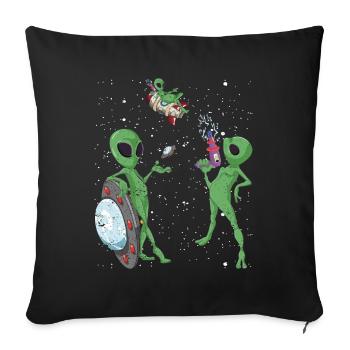 Alien - Sofakissen mit Füllung 45 x 45 cm - Schwarz - Vorne