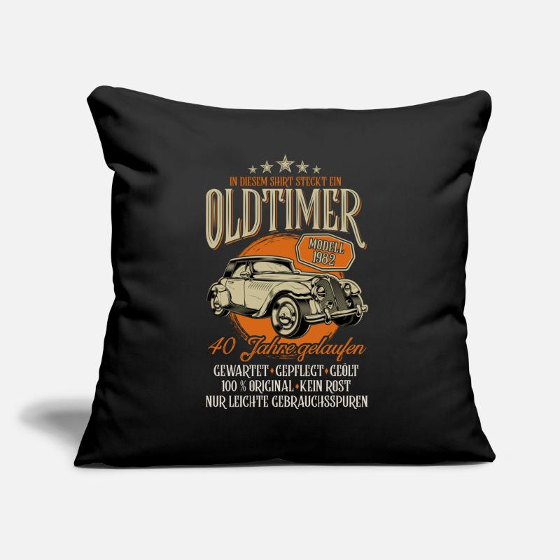 40 Geburtstag Oldtimer 1982 retro 2022 Sofakissen mit Füllung 45 x 45 cm