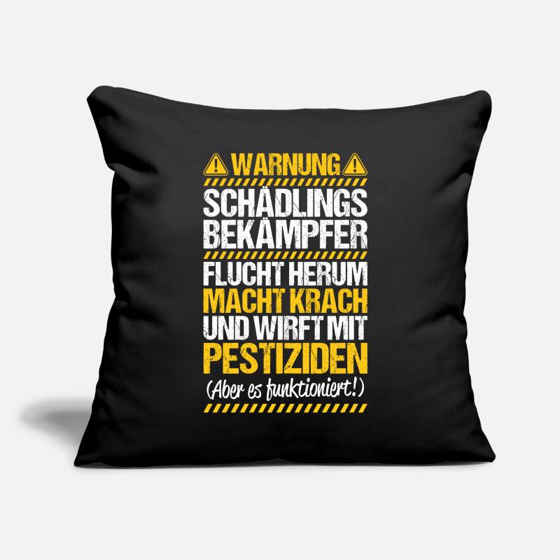 Schädlingsbekämpfer Kammerjäger Exterminator Sofakissen mit Füllung 45 x 45 cm