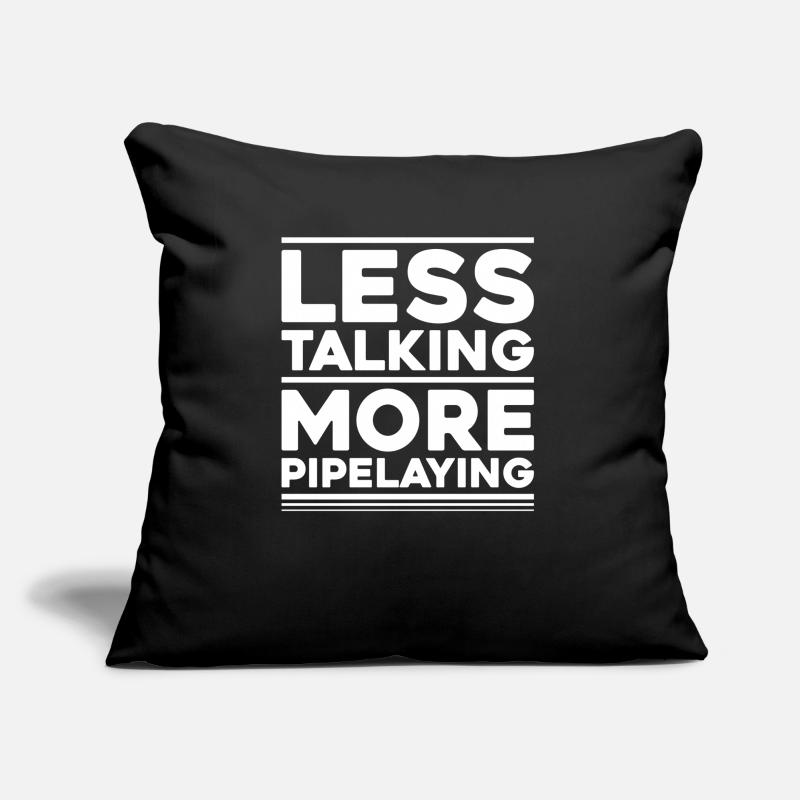 Pipeline Constructor Pipeline Construction Pipelayer Sofa pillow with filling 45cm x 45cm
