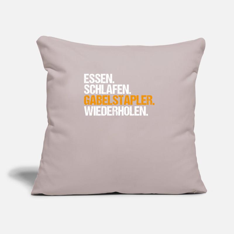 Staplerfahrer Gabelstaplerfahrer Forklift Operator Sofakissen mit Füllung 45 x 45 cm