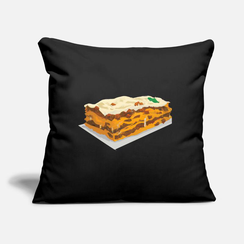 Lasagne Comic Sofakissen mit Füllung 45 x 45 cm