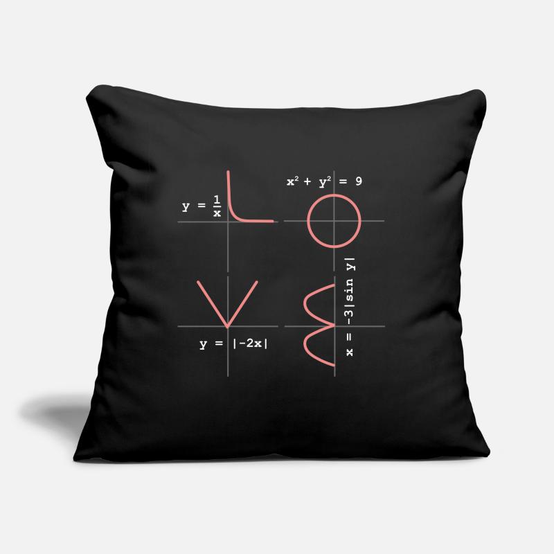 Love - math engineer Sofa pillow with filling 45cm x 45cm