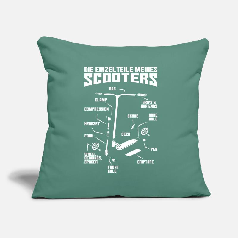 Scooter Geschenkidee Sofakissen mit Füllung 45 x 45 cm