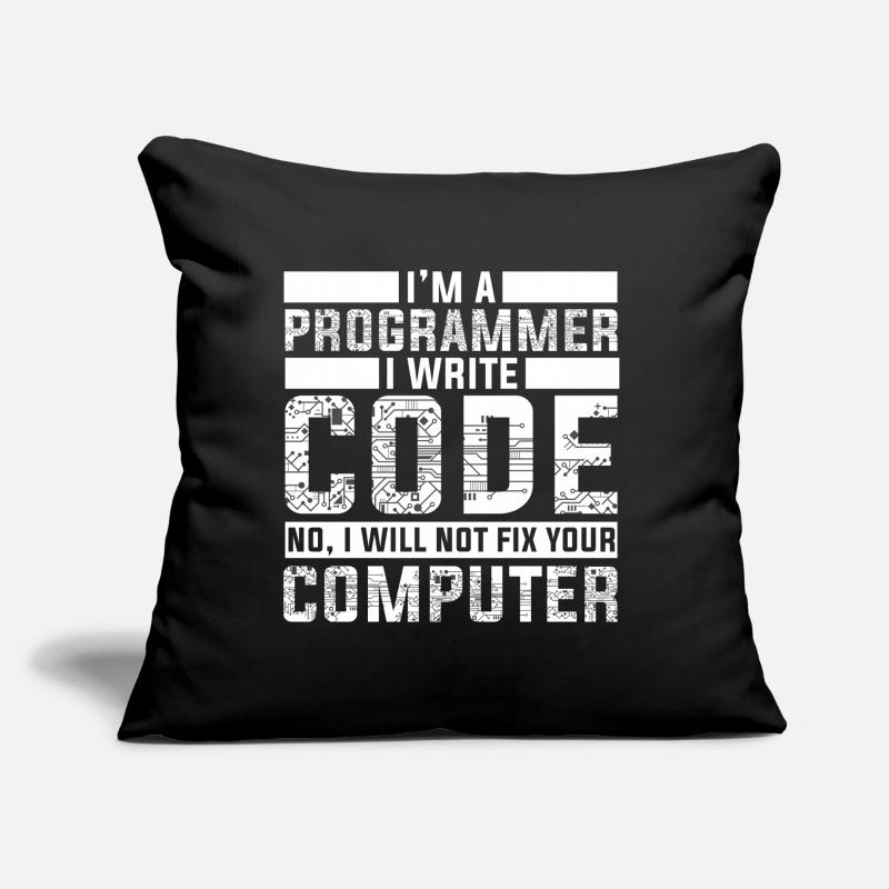 Développeur de programmeur - Code Geek Geek Coussin et housse de 45 x 45 cm