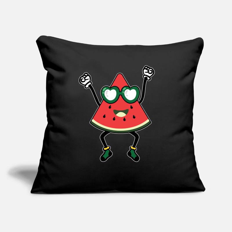 Pastèque Coussin et housse de 45 x 45 cm