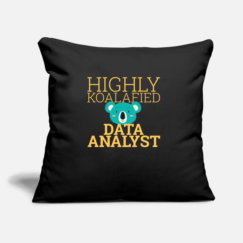 "Data Analyst Koalafied | Data Scientist" Sofakissen mit Füllung 45 x 45 cm