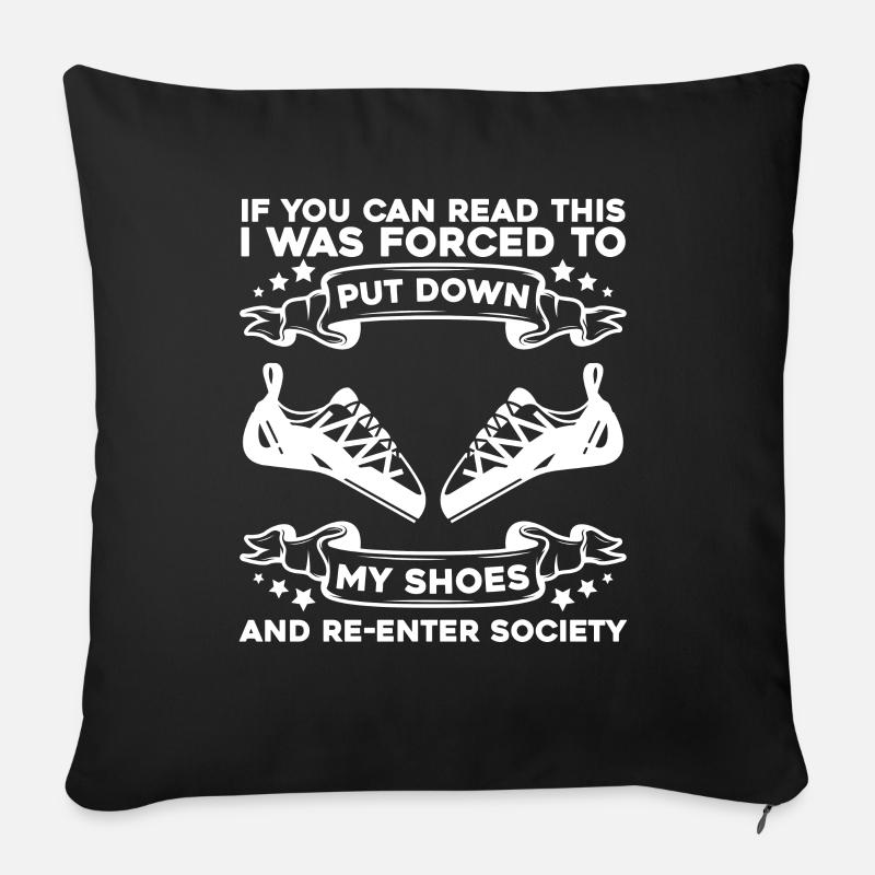 Bloc - Coussin et housse de 45 x 45 cm - noir