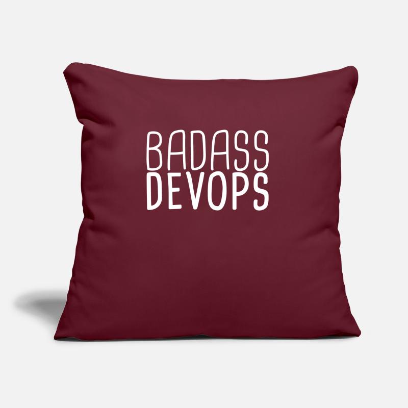 "DevOps Badass | Software Development" Sofa pillow with filling 45cm x 45cm