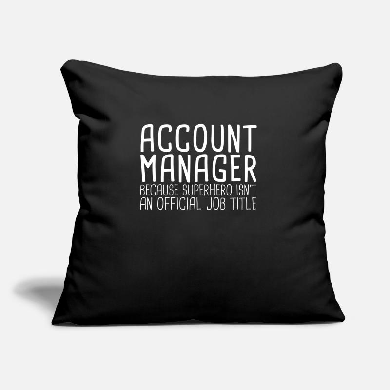 « Gestionnaire de compte Super-héros | Ventes » Coussin et housse de 45 x 45 cm