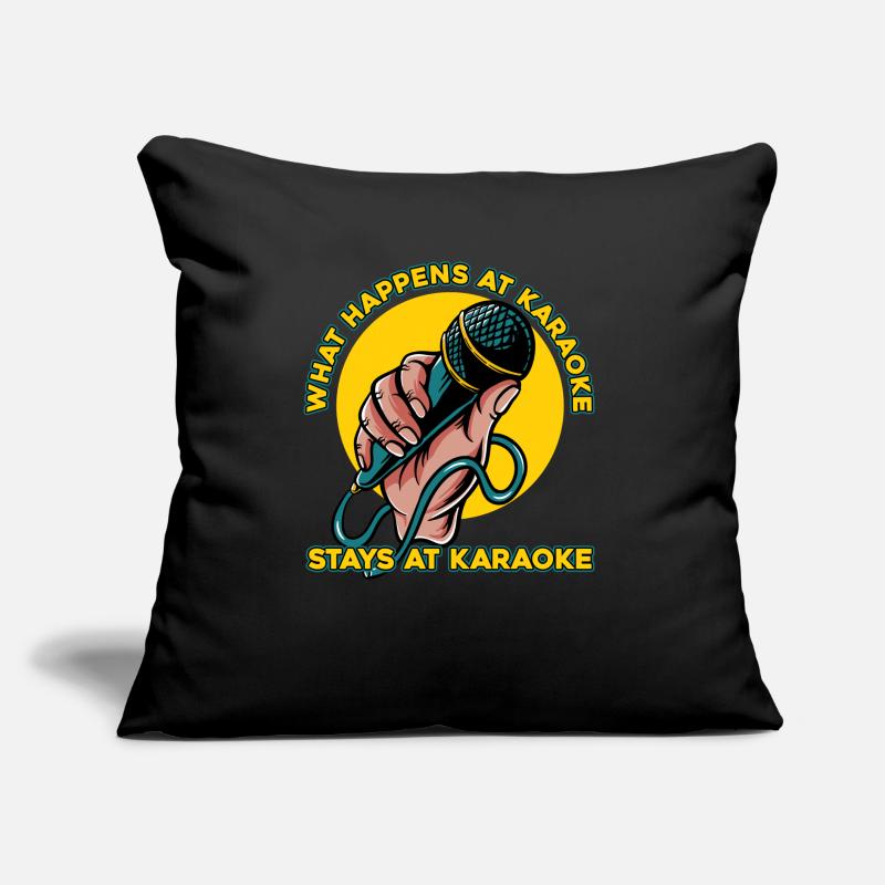 Karaoke Singing Sofa pillow with filling 45cm x 45cm