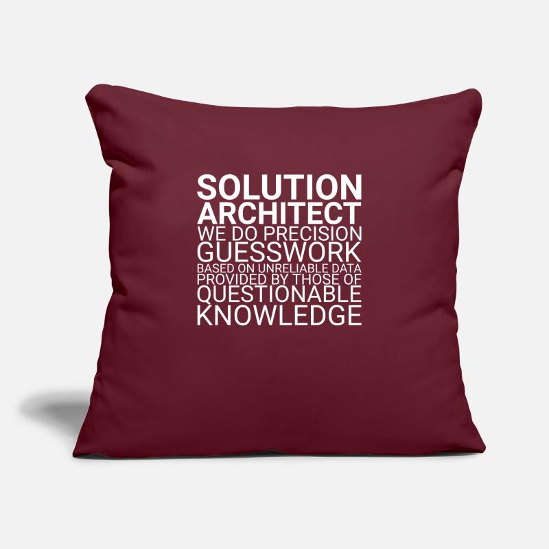 Conjectures de l’architecte de solutions| Solution Architecture Coussin et housse de 45 x 45 cm