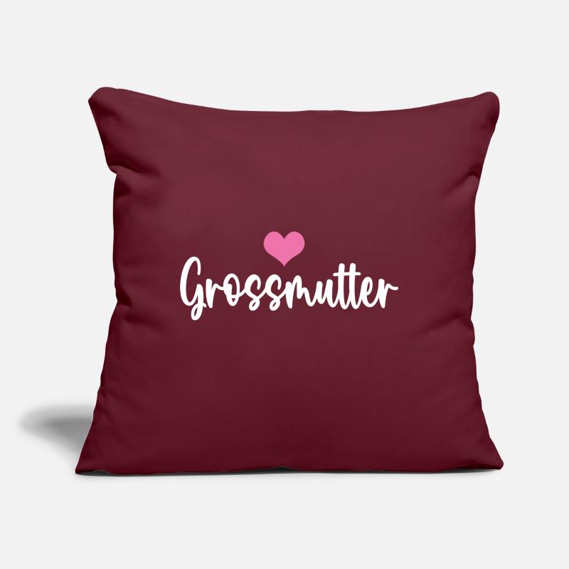 Grossmutter Geburtstag Weihnachten Großmutter Oma Sofakissen mit Füllung 45 x 45 cm