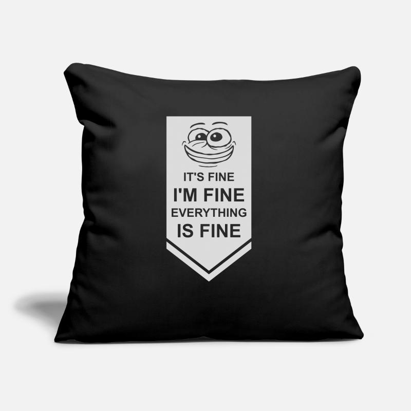Tout va bien devis Coussin et housse de 45 x 45 cm