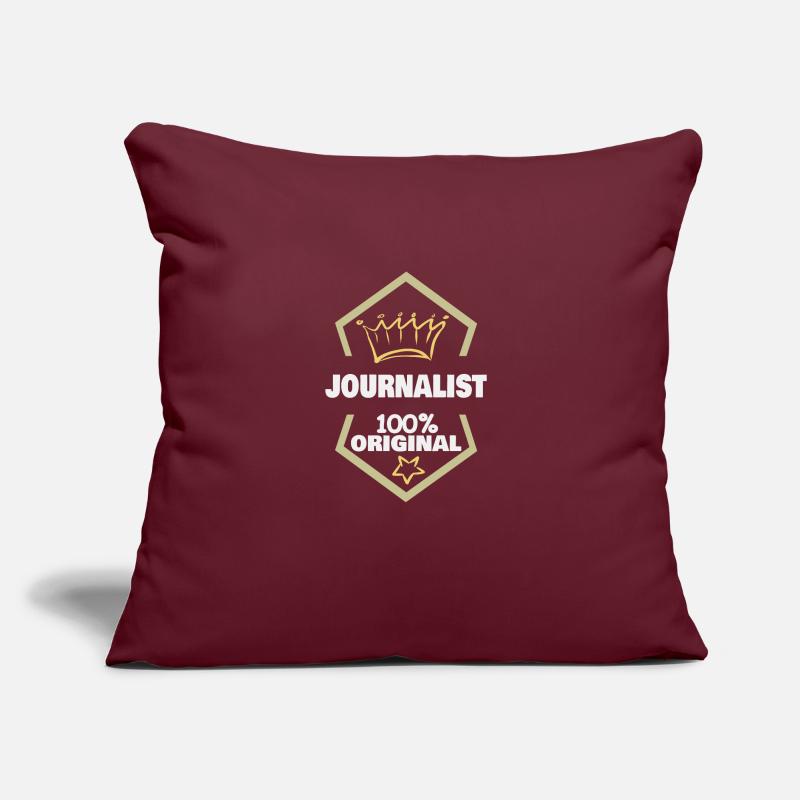 Work Journalist Sofa pillow with filling 45cm x 45cm