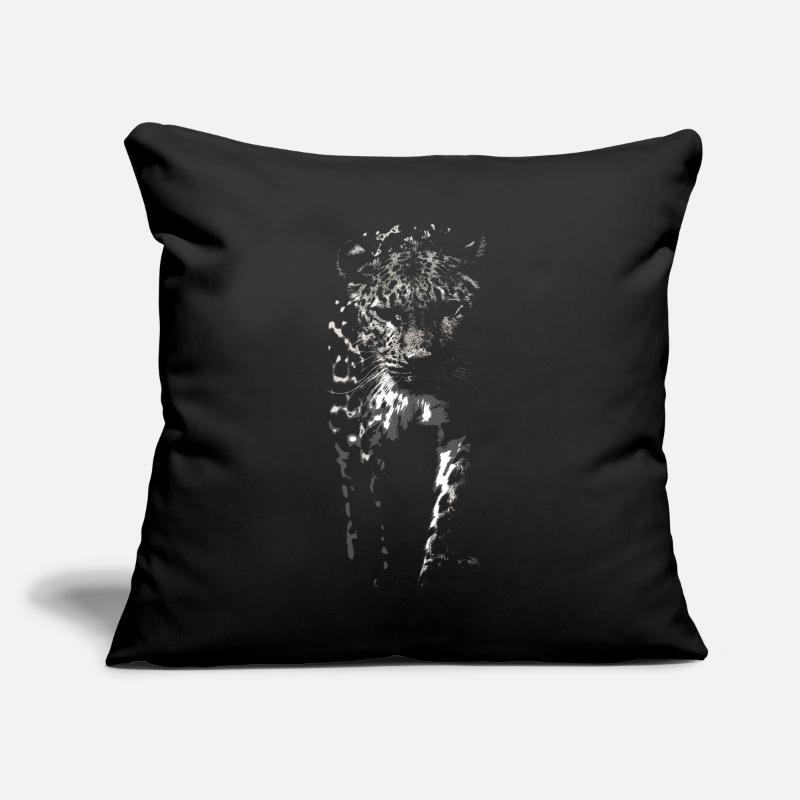Snow leopard Sofa pillow with filling 45cm x 45cm