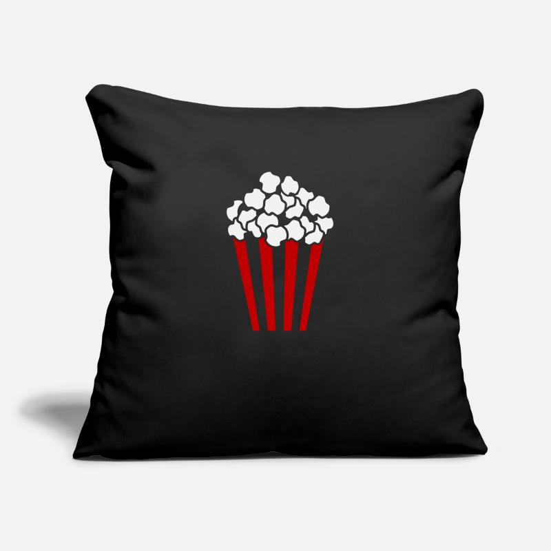 Popcorn Cube / Couleur personnalisable / 2c Coussin et housse de 45 x 45 cm